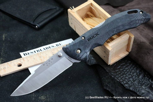Imagen 2 de 10 de Cuchillo Buck Bantam Bhw Lockback 420hc Hoja 9,2cm Colores.