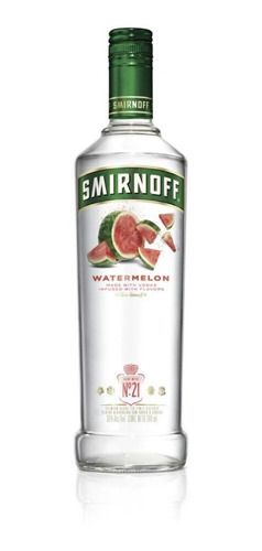 Vodka Saborizado Smirnoff Sandia Watermelon 700 Ml X 6 Uni