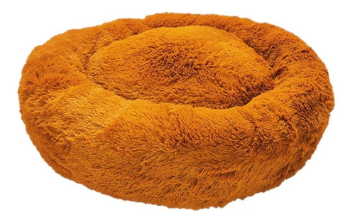 Cama Para Perro O Gato De Relajante Peluche, Cobre,4 Tamaños