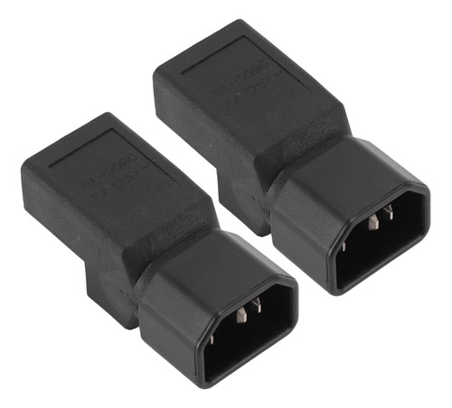 Adaptador De Corriente Iec320 C14 Para Nema 5 15r Hembra Par