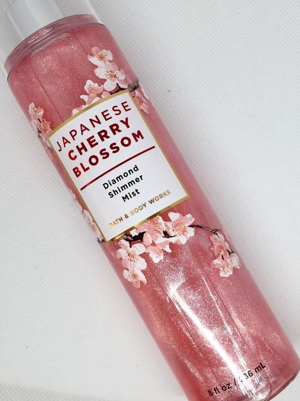 Bath And Body Works Japanese Cherry Blossom Shimmer Mist Mercado Livre 