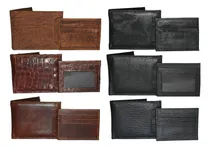Comprar Carteras Billeteras Piel Formales Premium Con Tarjetero