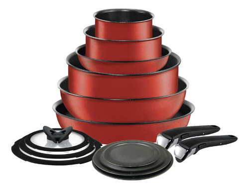Ingenio Expertise - Juego De Utensilios De Cocina Antiadhere