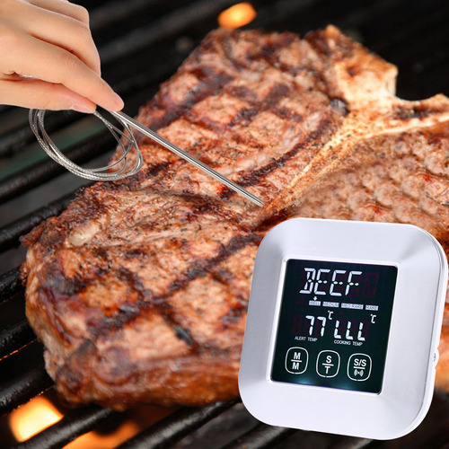 Z Termómetro Digital Inalámbrico Para Carne Con Sonda