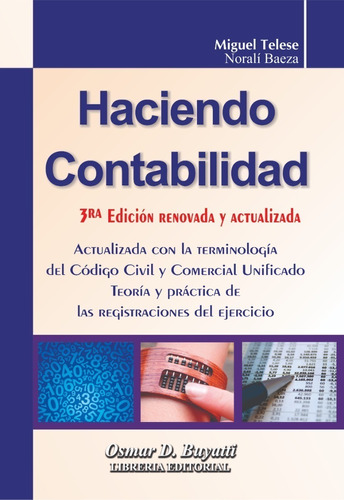 Libro Haciendo Contabilidad Miguel Telese Nueva Edición