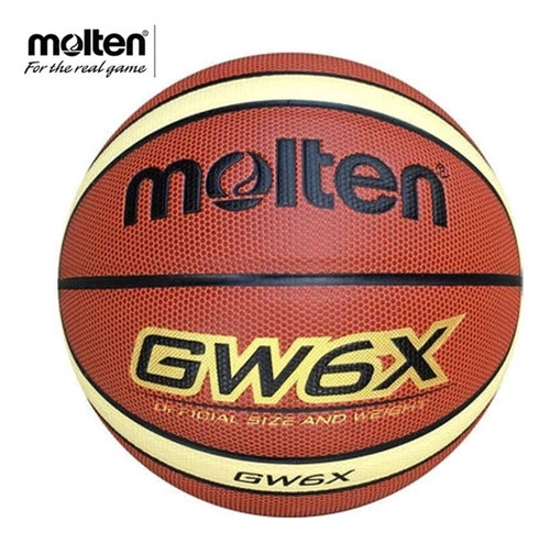 Balón Basquetbol Molten Gw6x No.6 Color Terracota