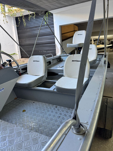 Bote De Aluminio Con Motor Tohatsu 50 Hp Año 2018
