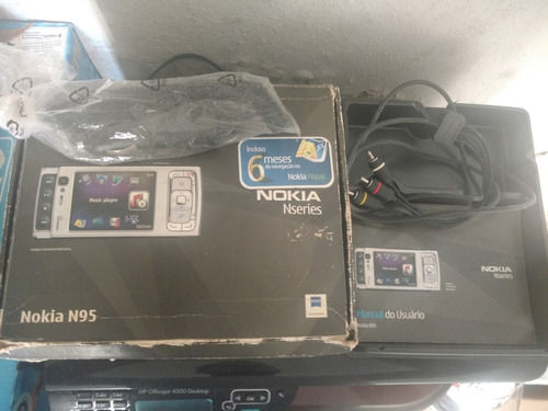 Caixa E Acessórios Do Nokia  N95