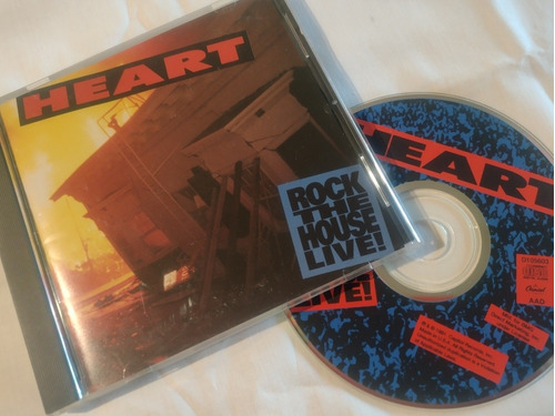 Heart Rock The House Live! Cd Omi 