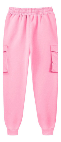 Pantalones A La Moda Para Mujer Con Cordones Y Bolsillos