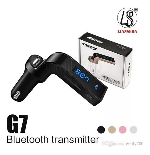 Bluetooth Car G7 Usb Trasmisor Para Auto Fm