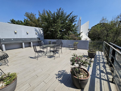 Departamento Con 3 Recamaras, Balcón Y Patio En La Condesa