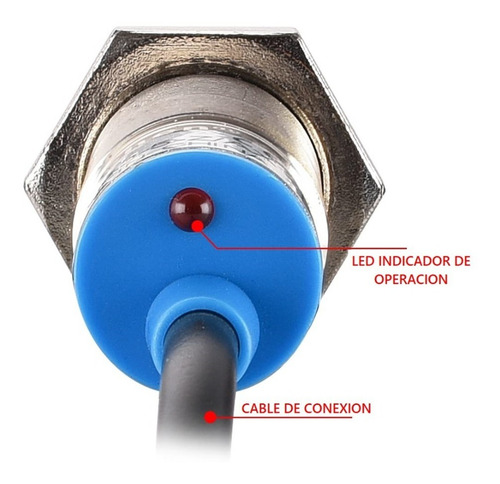 Imagen 3 de 10 de Sensor Proximidad Inductivo Pnp 6-36v Lj12a3-4-z/by Hobb