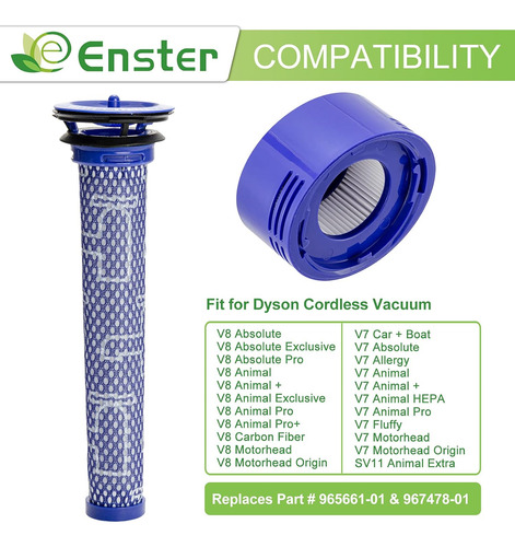 Filtro De Repuesto Para Dyson V7 V8 Animal Absolute Motorh..