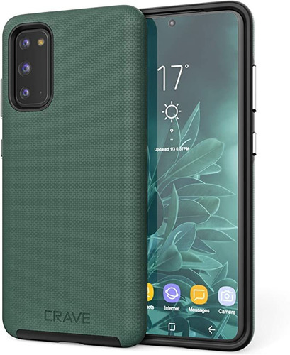 Crave Dual Guard Para Samsung Galaxy S20 Case, Protección A