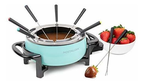 Juego Eléctrico De Fondue Para Queso Y Chocolate