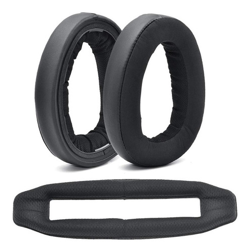 Kit Almofadas Compatíveis C/ Sennheiser Gsp 500 550 600 670