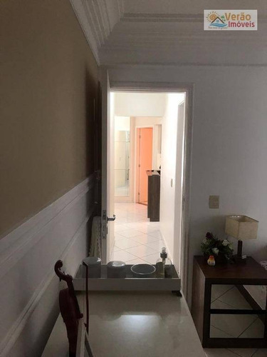 Imagem 16 de 19 de Apartamento Com 3 Dormitórios À Venda, 123 M² Por R$ 490.000,00 - Canto Do Forte - Praia Grande/sp - Ap0107