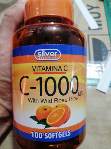 Vitamina C De1000 Mg X100 Perlas - L a $1
