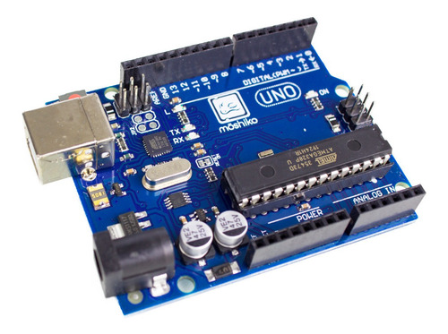 Arduino Uno R3 Atmega328p Dip + Cable Usb