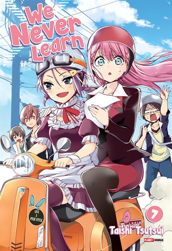 We Never Learn Vol. 7, de Tsutsui, Taishi. Editorial Panini Brasil LTDA, capa mole em português, 2021