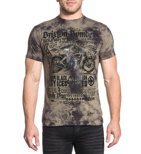 Remeras Affliction Brixton Bomber Harley Mma Jiu Jitsu 