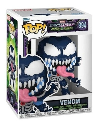 Funko Pop Figura Venom Mech Strike Monster Hunter Marvel 994