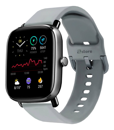 Correa Compatible Con Amazfit Gts3 Gris Ev