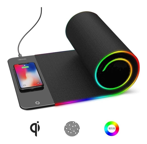 Mouse Pad Gamer Xl Philips L604 Rgb Carga Inalambrica / Lhua