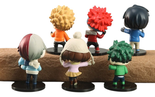 Figuras De Acción My Hero Academia Deku 6 Pz Bakugo Todoroki