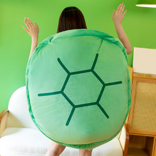 Almohadas De Concha De Tortuga Usable Juguete De 80cm