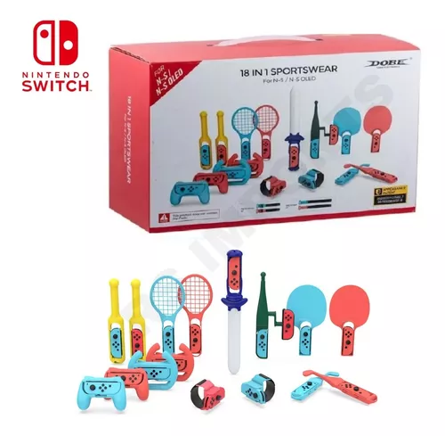 Super Pack com Acessórios para Jogos N-Switch/Oled - Dobe