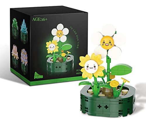 Junto De Colección Botánica Kkxx Garden En Maceta De Flores