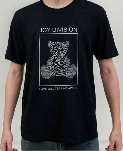 Camiseta Joy Division - Love Will Tear Me Apart - Banda Rock