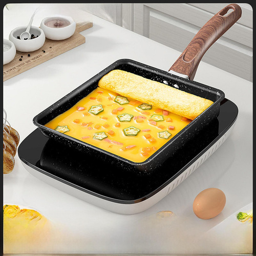 Sartén De Desayuno Multifunción Para Freír Huevos, 19 X 15 C