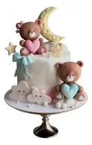 Comprar Adorno De Torta Ositos Baby Showers Combo!!