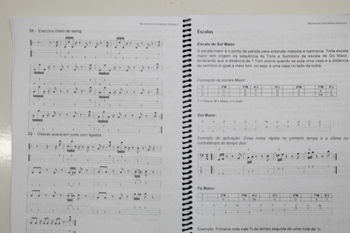 Livro Contrabaixo Exercícios De Técnica Volume 2