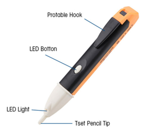 Probador Sensor Detector De Voltaje 90-1000v