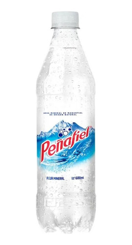Agua Mineral Peñafiel 600ml De Manantial 12 Botellas