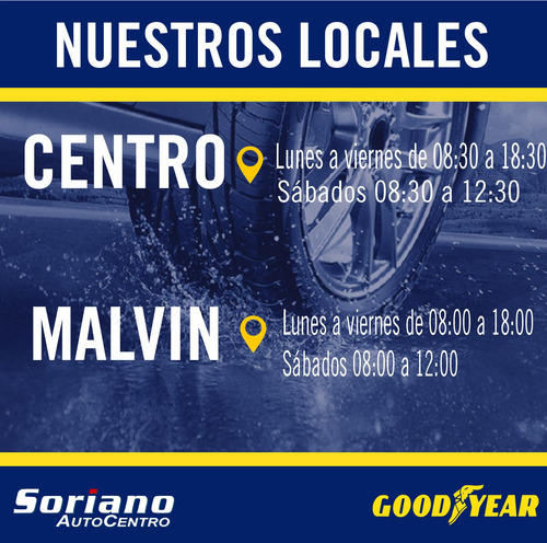 Imagen 6 de 7 de Cubierta Goodyear 165/70 R13 79t Kelly Edge Touring