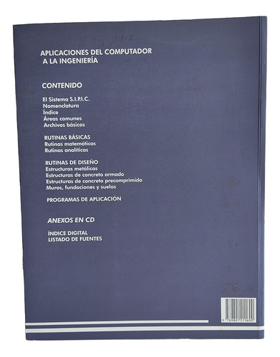 Sipic - Aplicaciones Del Computador A La Ingeniería (Usado)