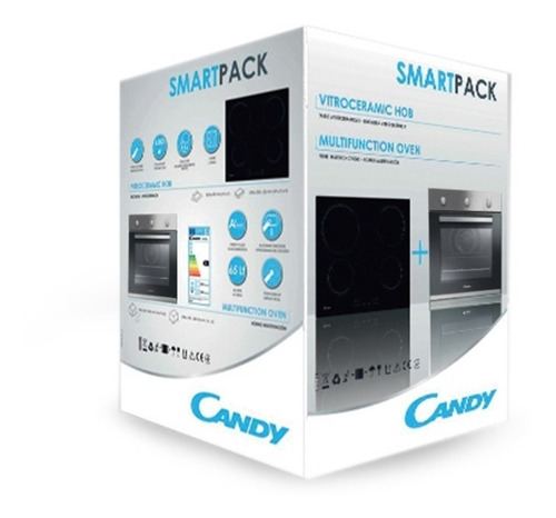 Imagen 4 de 10 de Combo Candy Horno Eléctrico Anafe Fcp602x/e + Ch64ccb Outlet