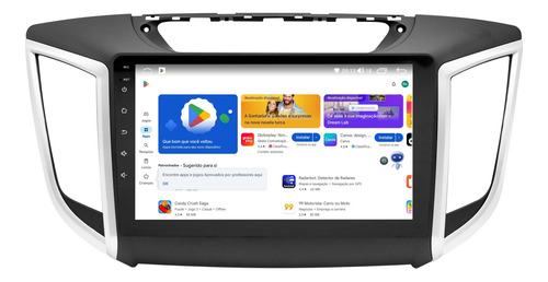 Multimidia Hyundai Creta Android 14 4gb Octacore 9p Voz 4g