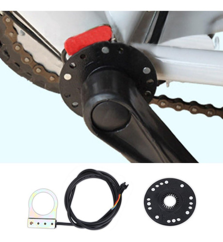Pedal De Bicicleta 8 Imanes E Bicicleta Pas Sistema Asistent