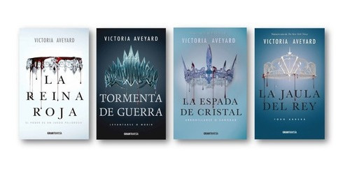 ** Saga La Reina Roja 4 Tomos ** Victoria Aveyard