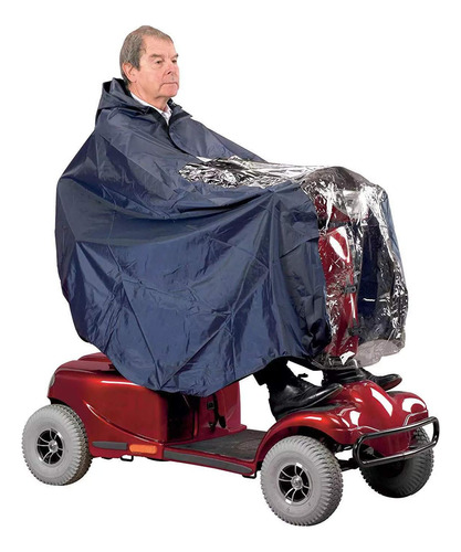 Petyoung Funda Impermeable Para Scooter De Movilidad, Poncho