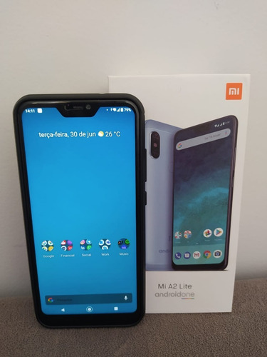 Xiaomi Mi A2 Lite Dual Sim 64 Gb Preto 4 Gb Ram