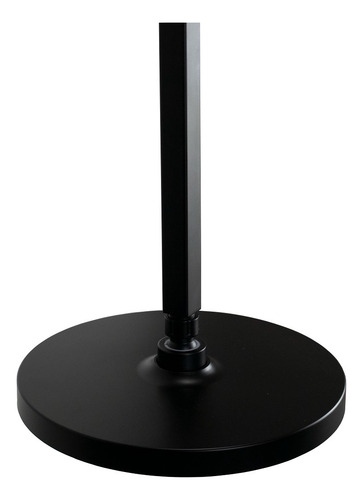 Ducha Chuveiro 25 Cm Preto Abs Fosco Com Cano De Teto 24 Cm
