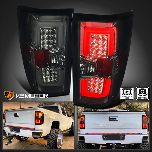 Par Mica Ahumado Led Chevrolet Silverado 1500 Ls 2017 4.3l