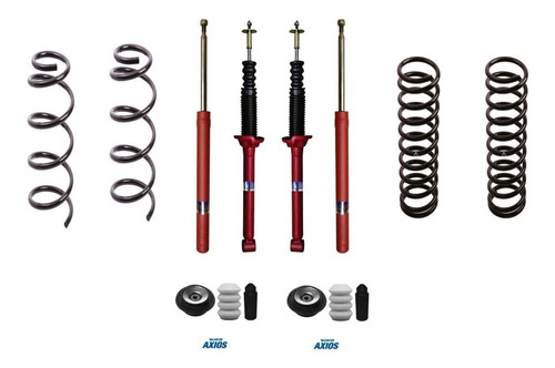 Kit 4 Amortiguadores Espiral Czlts Tyf Del Gol Power 1.4 